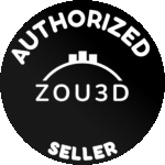Zou 3D Authorized Seller badge