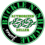 Buckle N' Shackle Authorized Seller badge