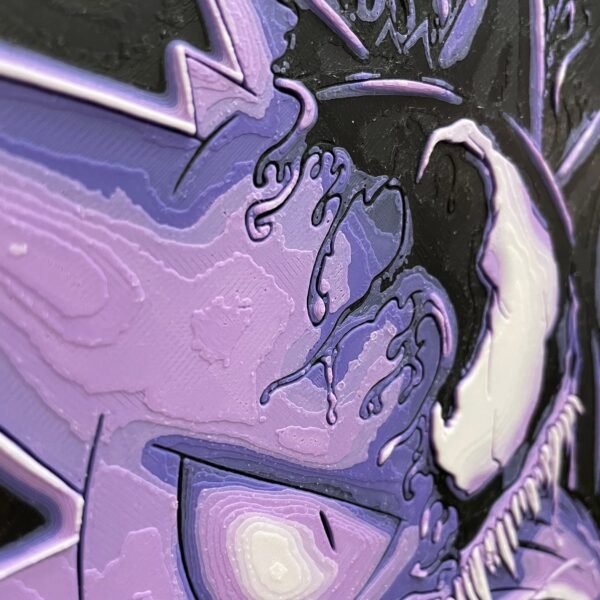 Venomized Gengar HueForge Art - Image 3