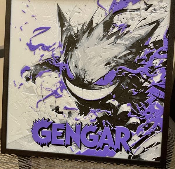 Shadow Surge Gengar HueForge Fan Art - Image 2