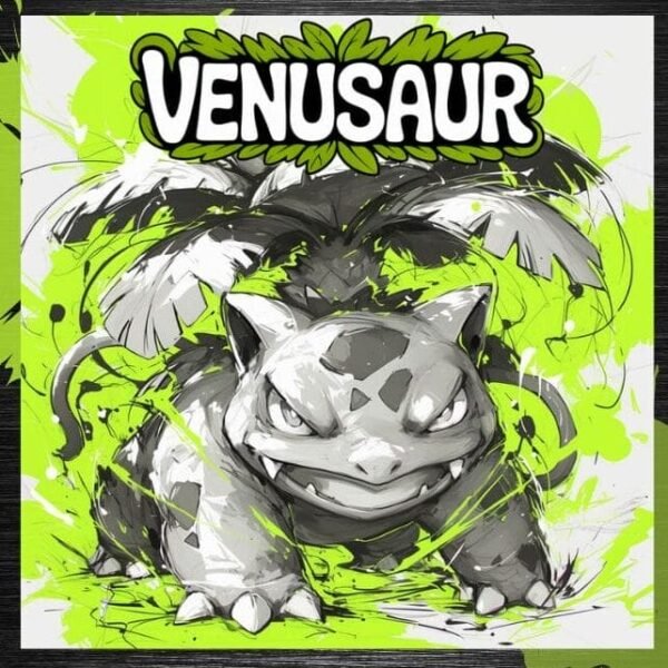 Verdant Power Venusaur HueForge Art
