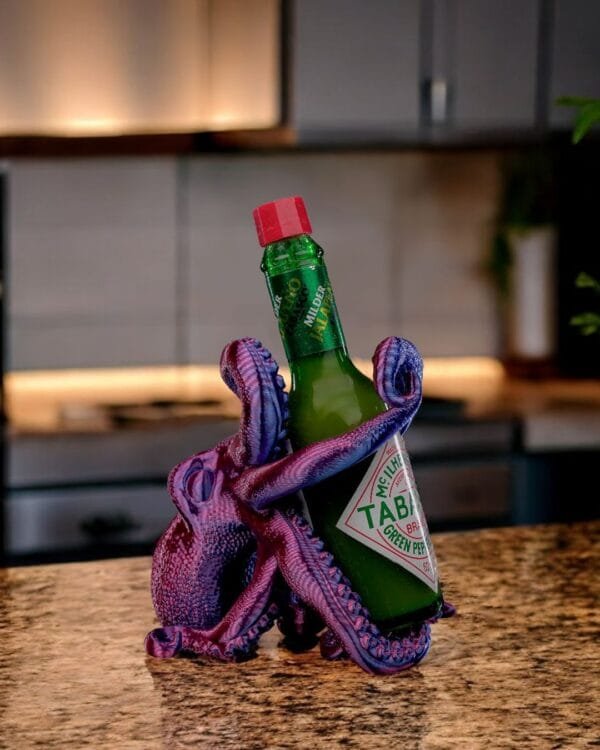 "The Sauce Kraken" – Tentacle Bottle Holder - Image 1