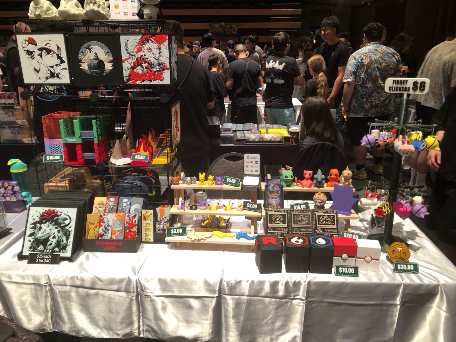Our table at Next Gen Card Show - August 2025