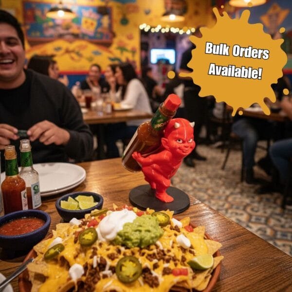 Devilish Hot Sauce Holder – Naughty but Handy! - Image 5