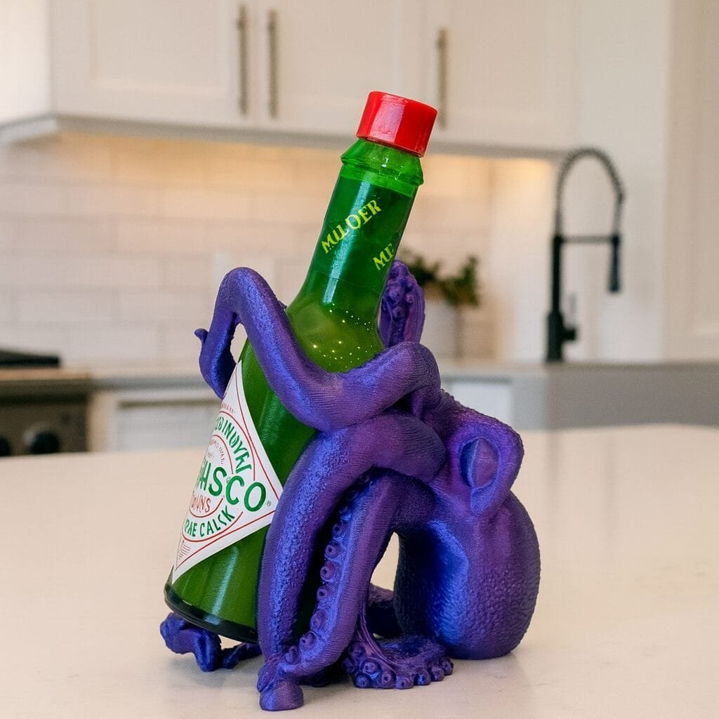 the sauce kraken holder-5 "The Sauce Kraken" – Tentacle Bottle Holder - Image 4