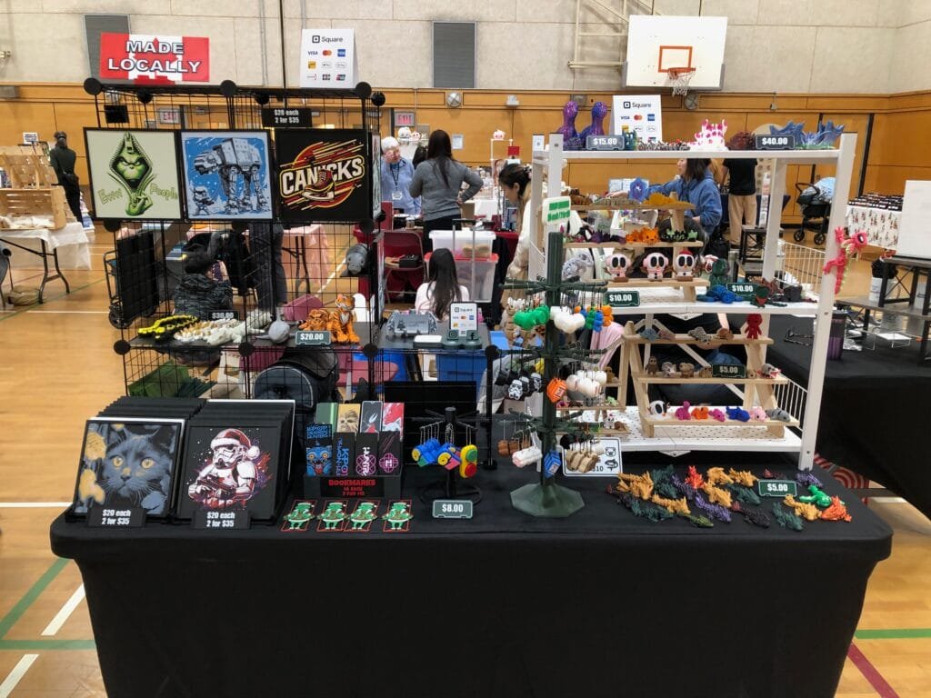 Killarney Community Centre setup Nov 29