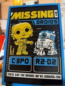 Cute missing droids HueForge print